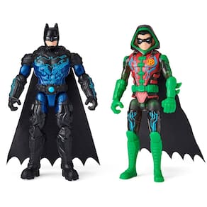 Figuras de ação DC Comics Batman Bat-Tech Batman e Robin