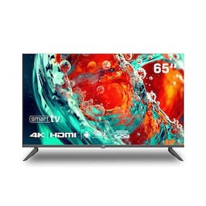 Smart TV HQ 65" 4K tela sem bordas Sistema Android design Slim HQS65NKHM