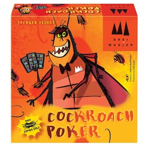 Jogo de cartas Coiledspring Games Schmidt DMS Cockroach Poker 8+