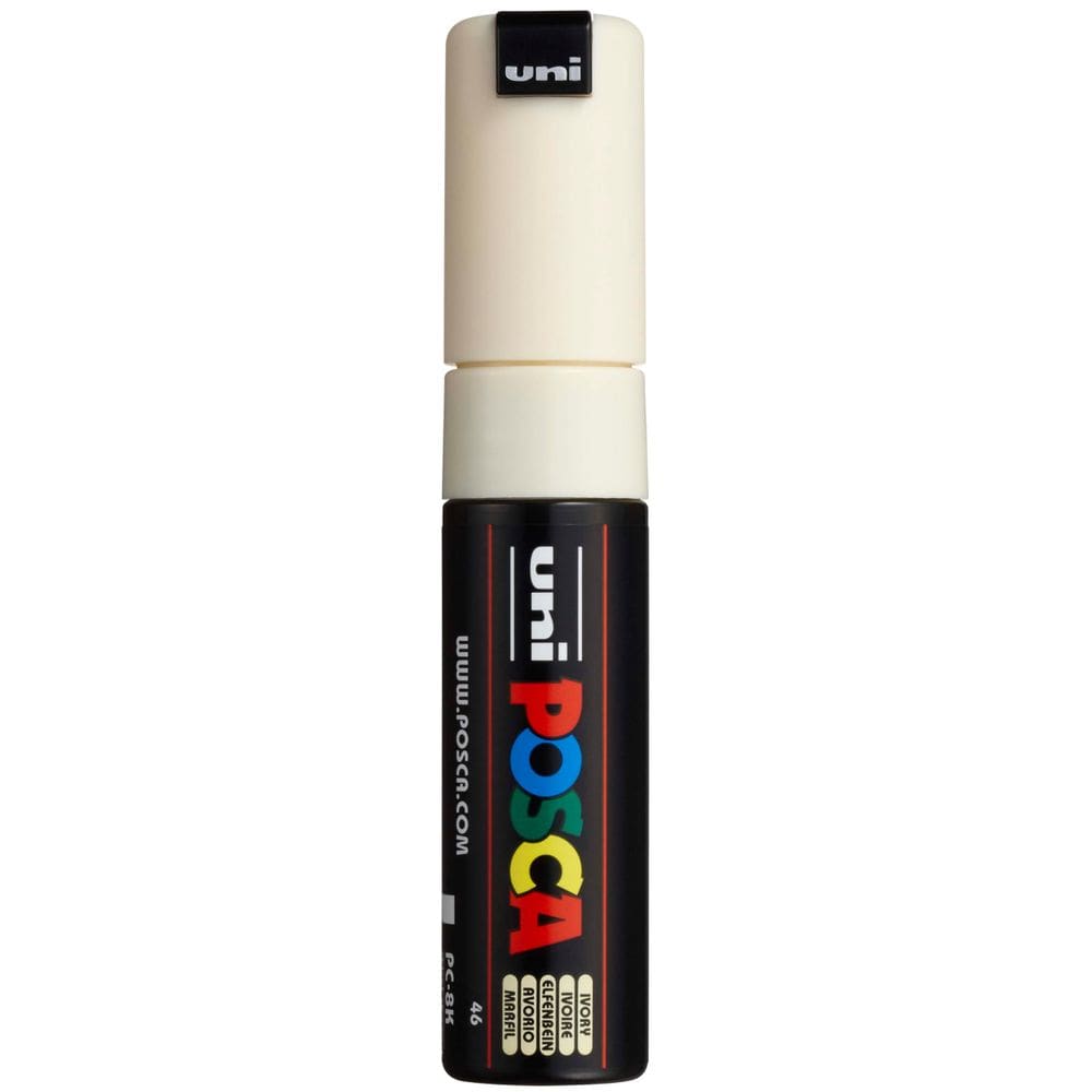 Marker Posca 8K Ivory para material de arte e material escolar