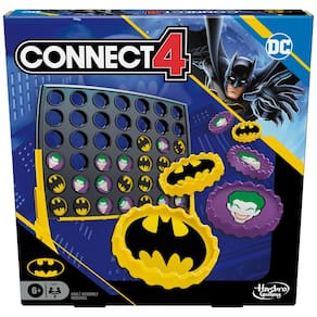Jogo de tabuleiro Hasbro Gaming Connect 4 Batman | 6+ Years
