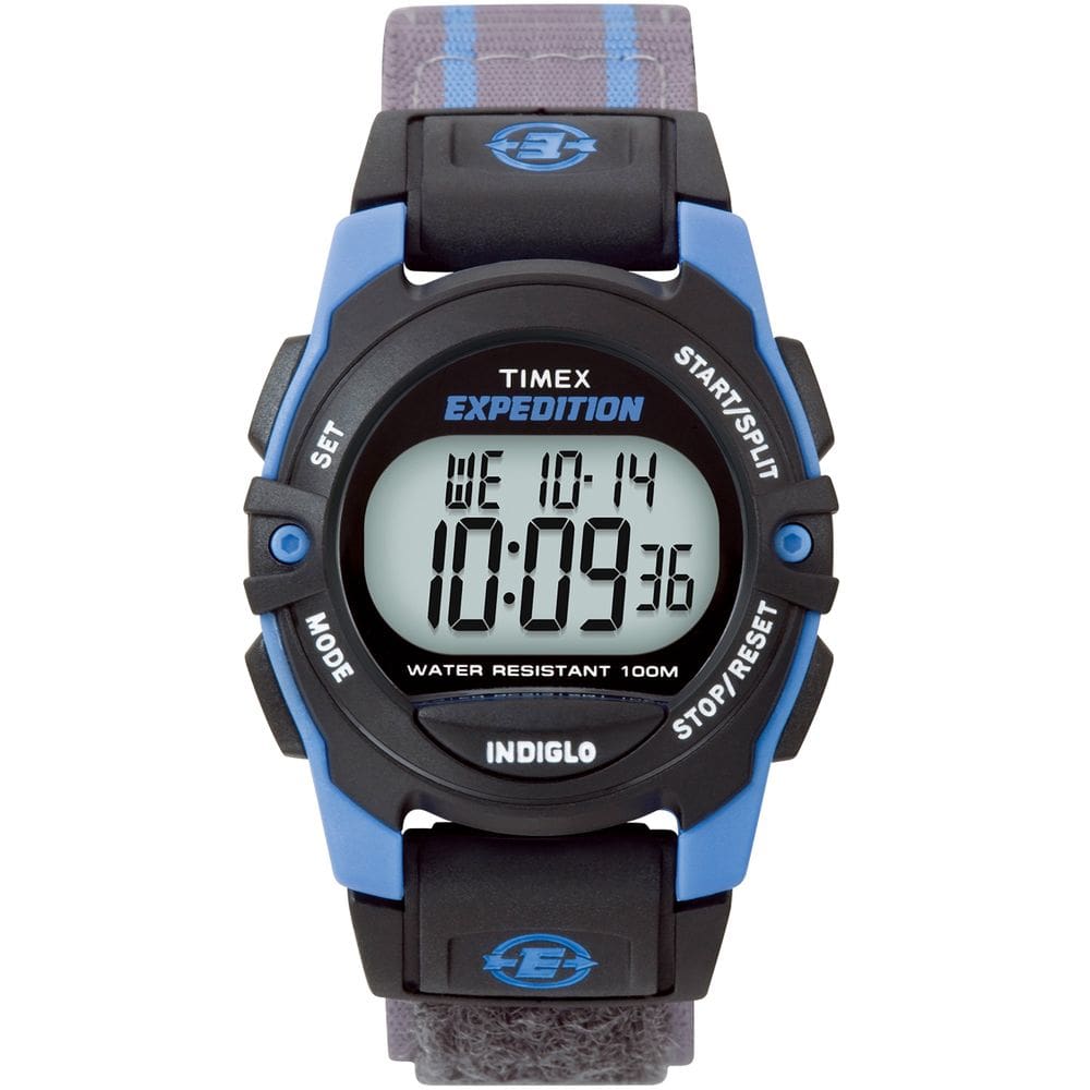 Veja o temporizador de alarme digital Timex Expedition 33 mm