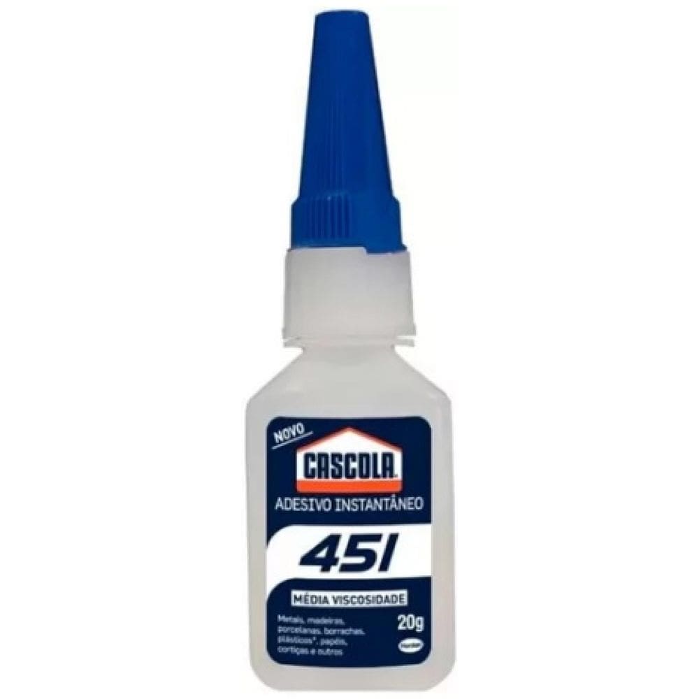 Adesivo Instantâneo 451 / 20G Cascola