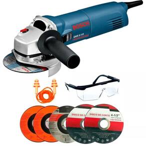 Esmerilhadeira sintético Bosch 110V C/5 Discos Oculos
