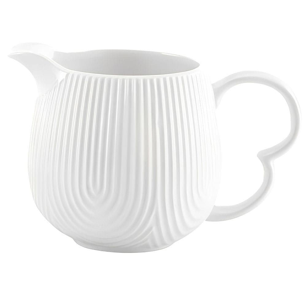 Jarra Cremeira em Cerâmica Branco Oasis 300ml