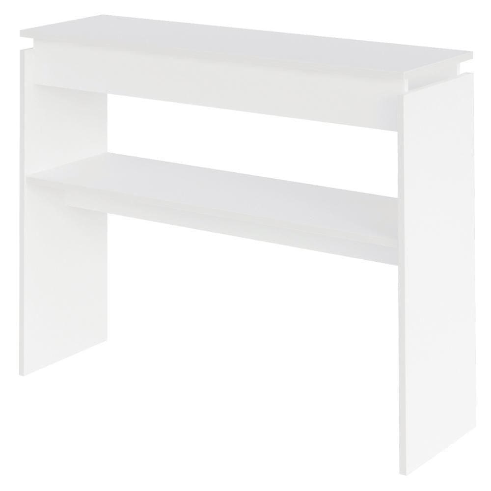 Buffet Aparador 1 Prateleira 100 Cm Branco Arly
