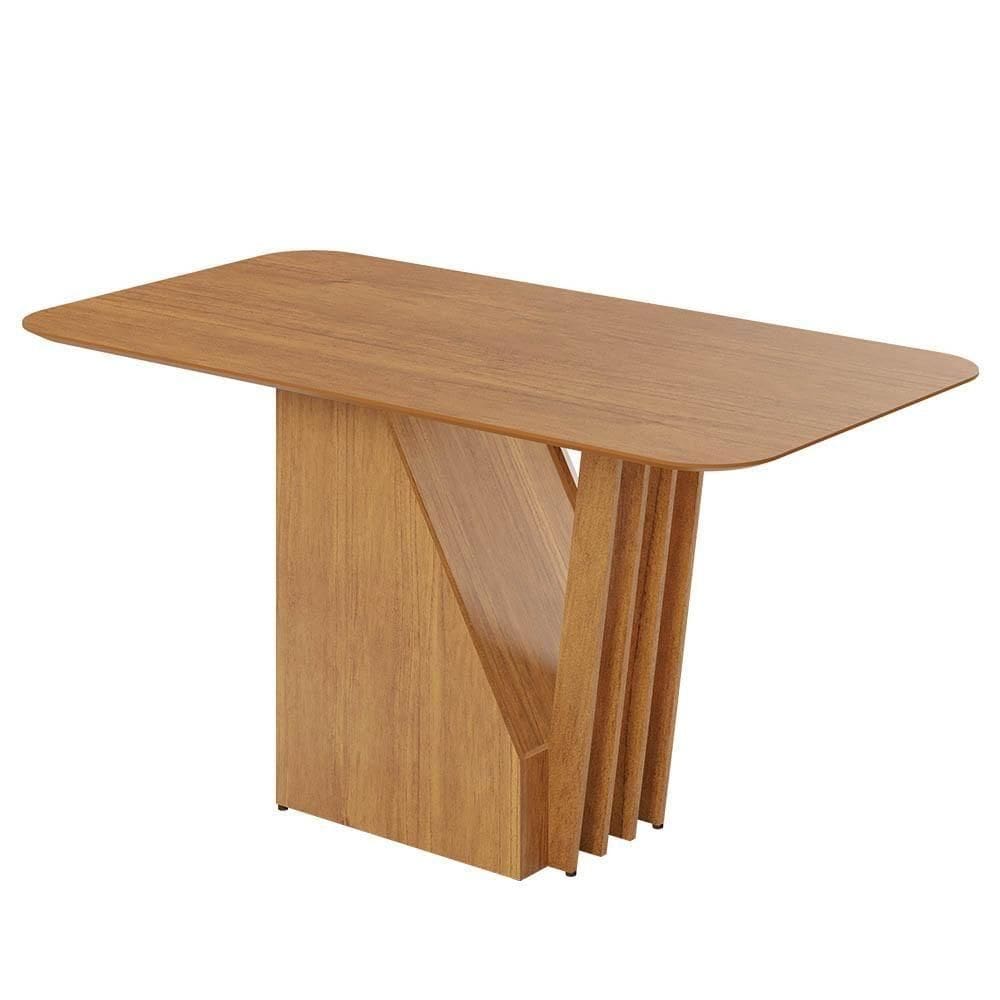 Mesa De Jantar Harpa Jcm Movelaria Cinamomo 1,60 M