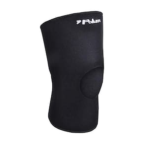 Joelheira Ortopedica Poker Neoprene Lisa C/ Orificio 06489-00 - Preto M