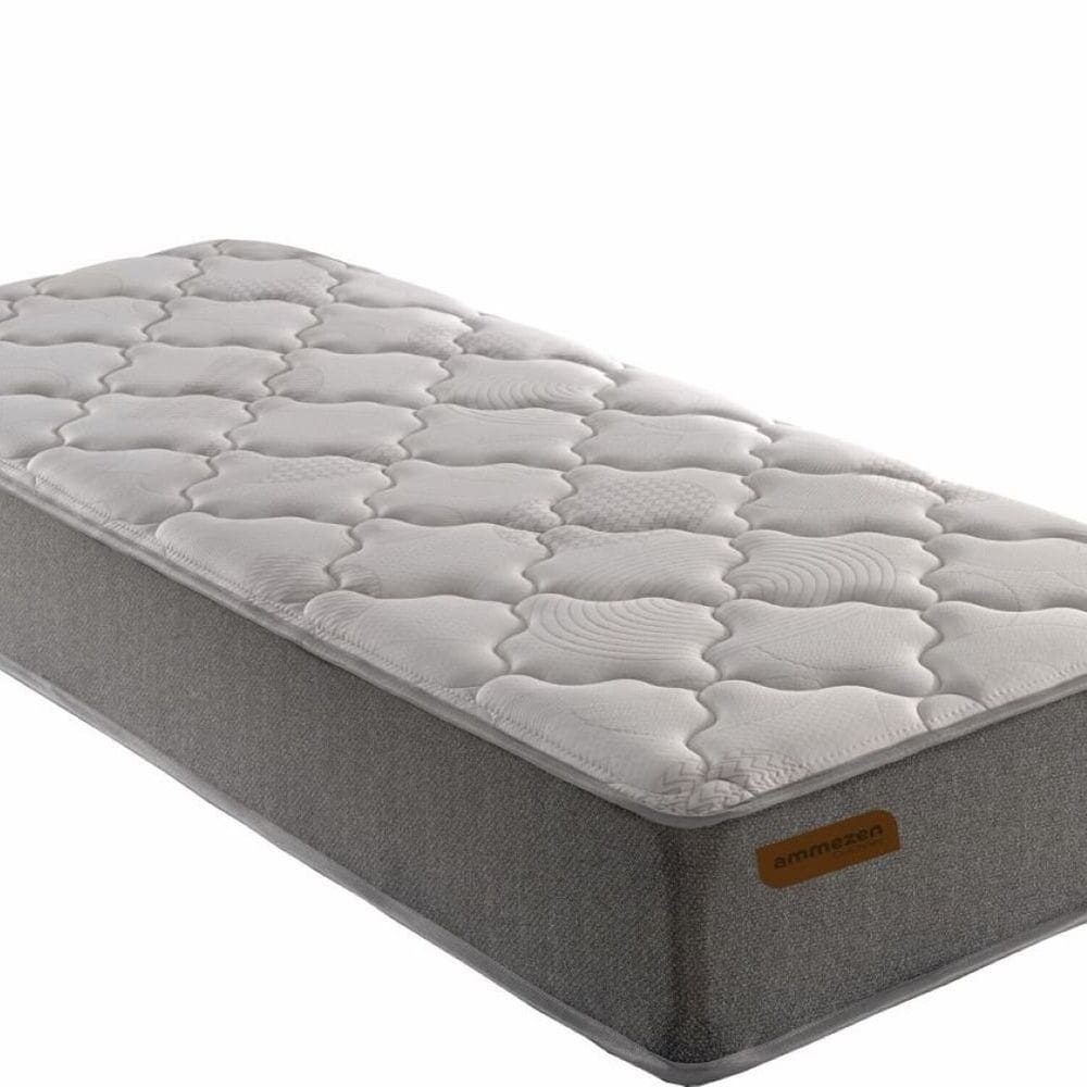 Colchão Solteiro Ammezen Extra-firme 96cm x 203cm x 30cm Cinza