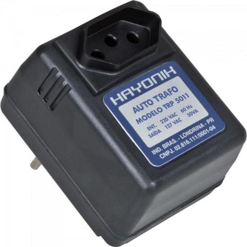 Auto Transformador Parede Hayonik Trp 5011 220-127vac 50va