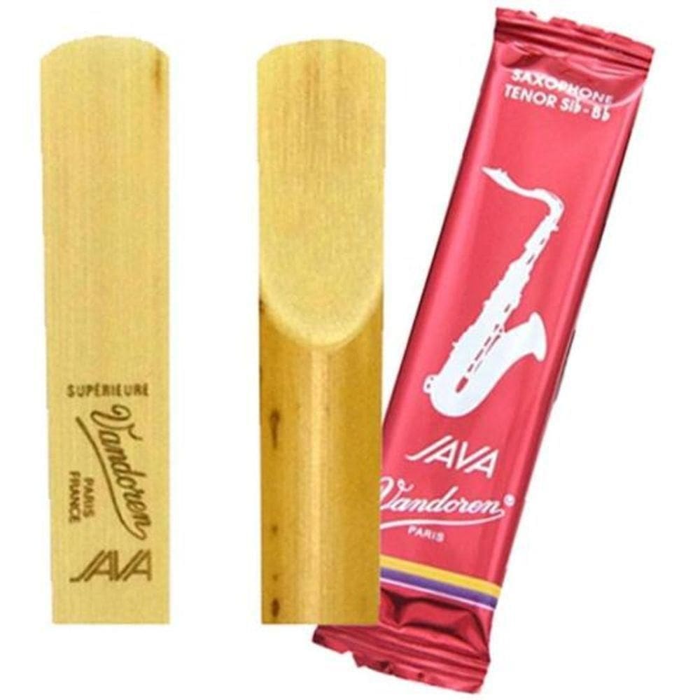 Palheta Java Red Cut Para Saxofone Tenor 2 ½ Vandoren Sr2725r - Cx / 5 [f002]