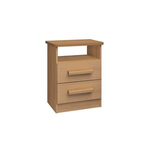 Mesa De Cabeceira Firenze 2 Gavetas Com Nicho - D` Doro Cinamomo