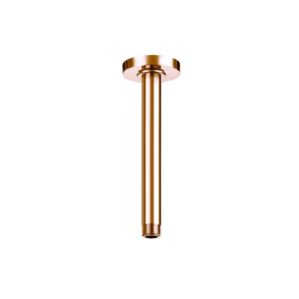 Braço para chuveiro de teto redondo 20cm Raindream Roca Rosé Gold