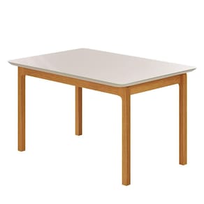 Mesa De Jantar Retangular Cativa Jcm Off White 1,20 M