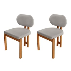 Conjunto Com 2 Cadeiras Madeira Nala Luna / Imbuia Nat.