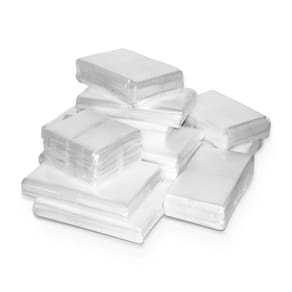 Saco Plástico Virgem Cristal PEBD 40x60x0,10 com Aproximadamente 1Kg 50 Unidades Marqplas