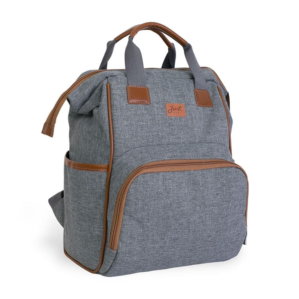 Mochila de Maternidade Just Baby Multifuncional Denver Cinza