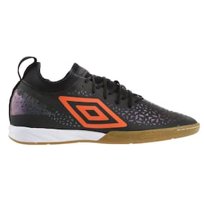 Chuteira Futsal Adamant Club U01fb078-106 - Preto/Laranja 40