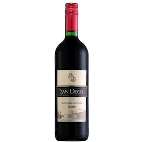 Vinho Tinto Suave 750 Ml - San Diego