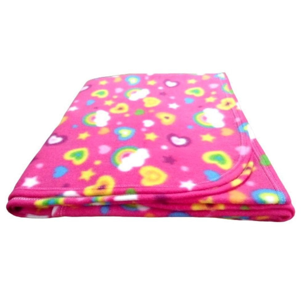 Manta Pet - Rosa Colorido  M
