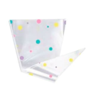Cone Incolor Confete 18x30 c/20 - Lucky Fest