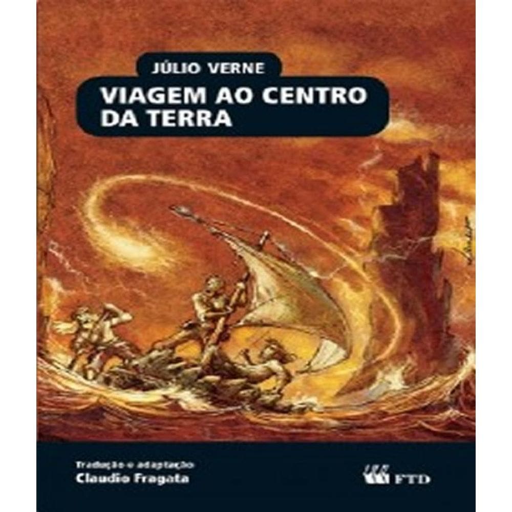 Livro Viagem Ao Centro Da Terra