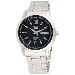 Relógio SEIKO 5 automático SNKP17J1 para homens em aço inoxidável