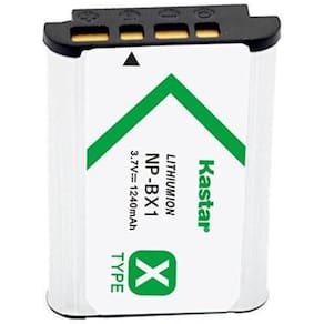 Bateria Recarregável NP-BX1 Kastar 3.6V 1240mAh Sony