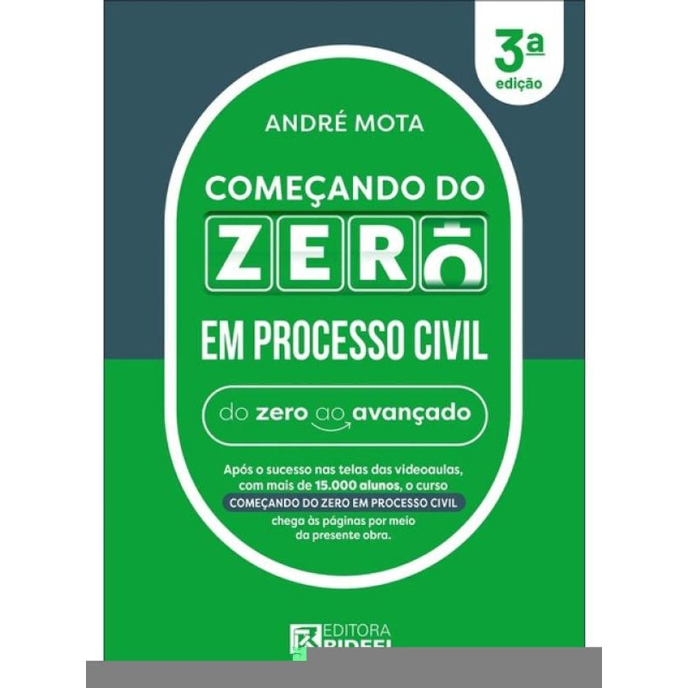 Começando Do Zero Em Processo Civil - 2025