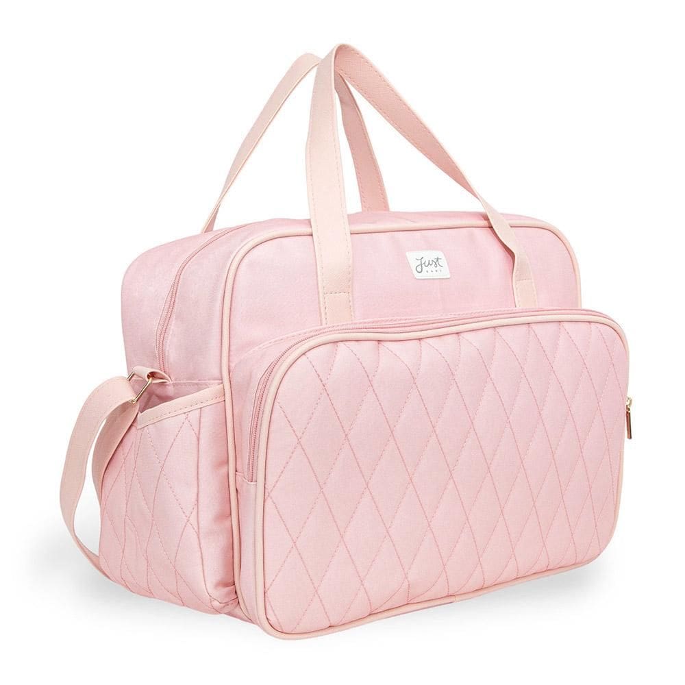 Bolsa de Maternidade Grande Just Baby Colorê Rosa