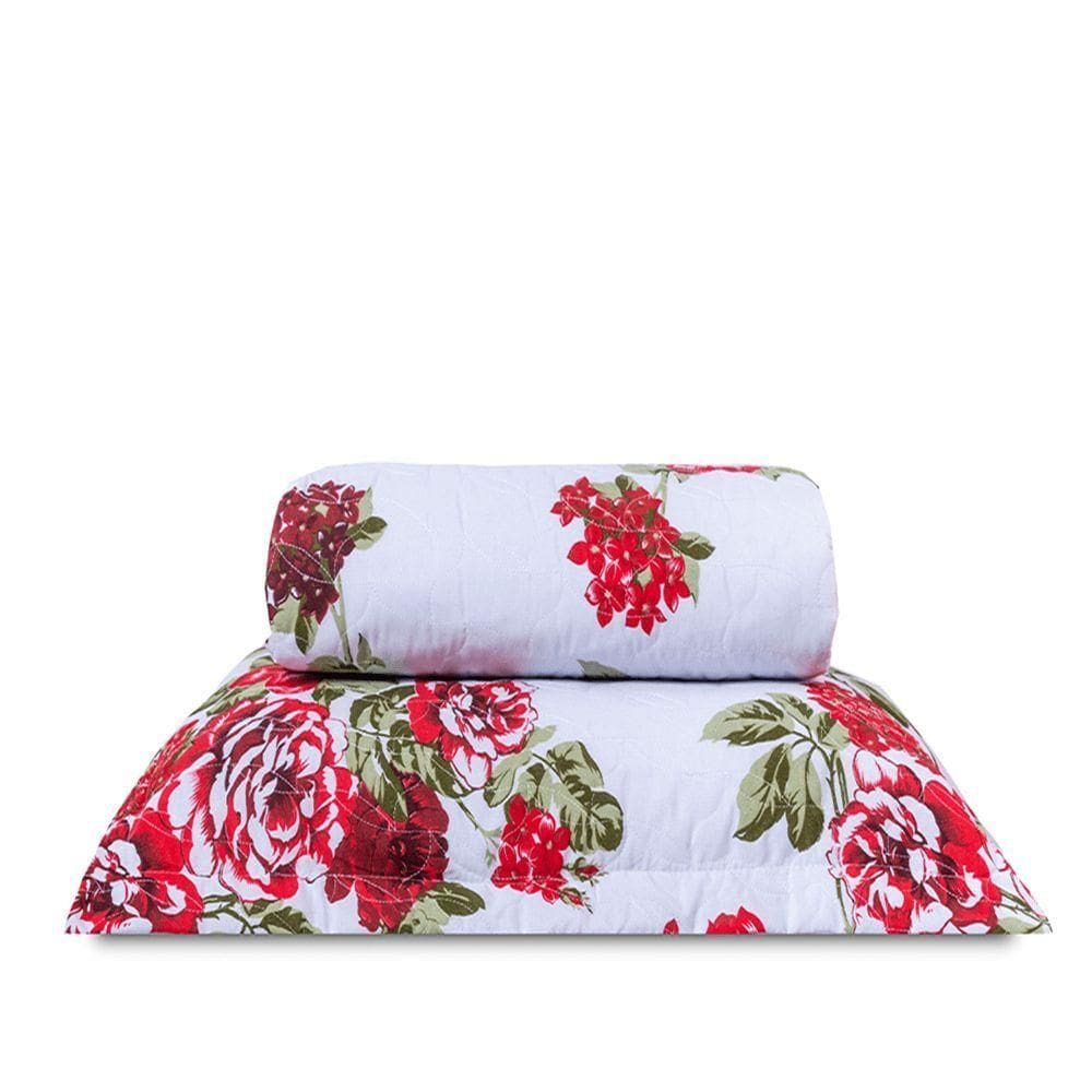 Cobre Leito Solteiro Classic Estampado 160 Fios 2 Peças - Eva