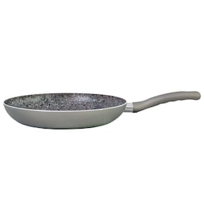 Frigideira Antiaderente Revestida Em Granito Cinza 24cm