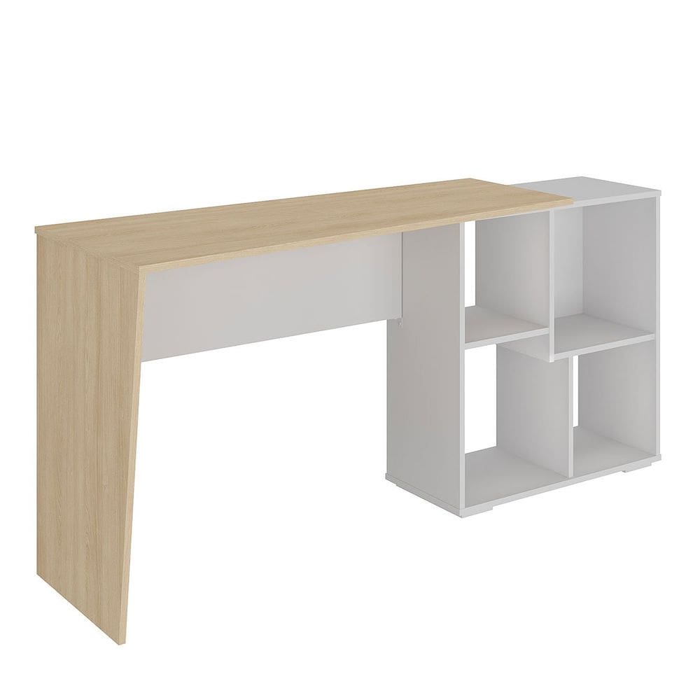 Mesa Escrivaninha em L com Nichos Duran