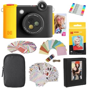 Câmera digital de impressão instantânea e impressora fotográfica KODAK Smile+