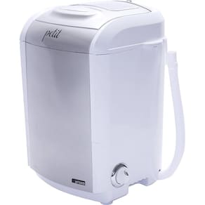 Mini Lavadora De Roupas Petit Prata 110 Volts