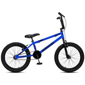 Bicicleta BMX Cross Aro 20 RV-X Aro Aero Freio V-Brake Ravok Azul Escuro