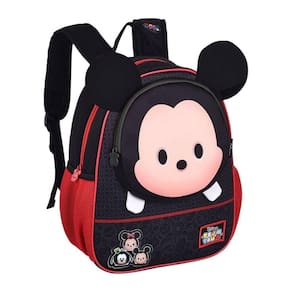 Mochila Escolar Infantil Mickey Mouse Com Orelhinhas 3d - Prática E Confortável