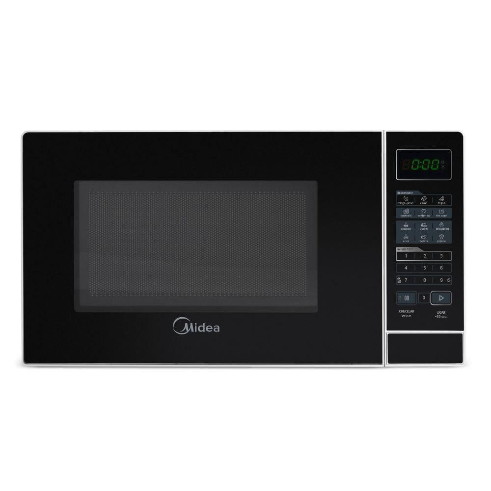 Microondas Midea 20 Litros MRAS Branco Com Preto 220V