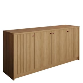 Buffet Aparador Lia 4 Portas Nature - Cimol Móveis Nature