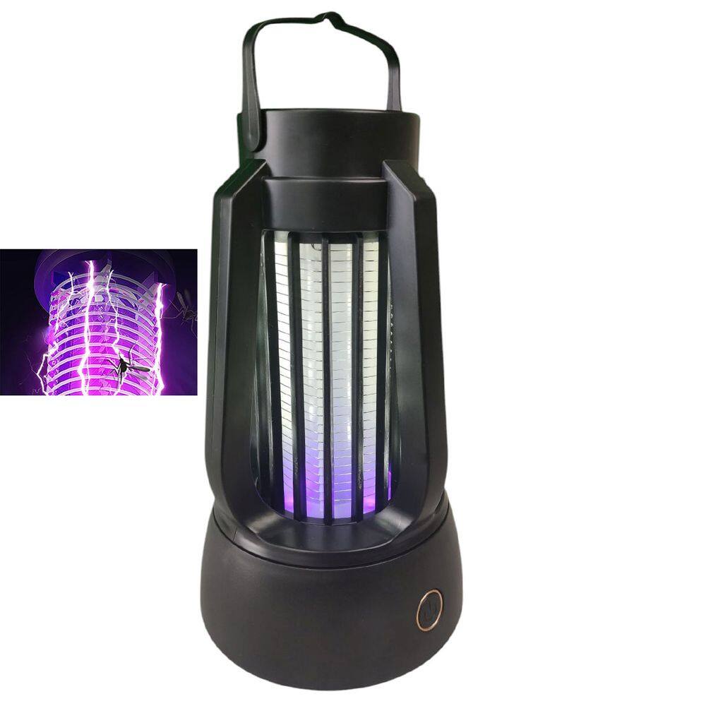 Luminaria Repelente Eletrico Luz Ultravioleta Afasta Pernilongo Mosquito Inseto Mosca Armadilha USB Bateria Recarregavel Quarto Casa Acampamento