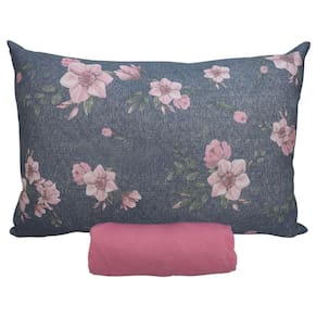 Jogo De Cama Solteiro Portallar Malha 100% Algodão Sevilha 2 Peças Rosa