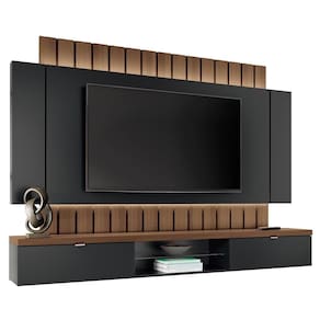 Home Suspenso Illusion Preto-castanho Para Até 70? - Hb Móveis Preto-castanho