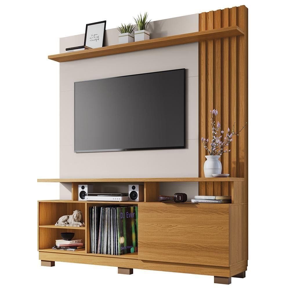 Estante Home Theater Artheo Cinamomo-off White Para Até 55? - Hb Móveis Cinamomo-off White
