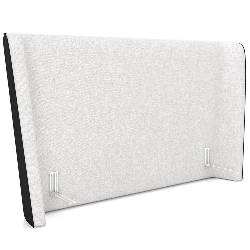 Cabeceira Cama King 195cm Nilo P05 Couríssimo Preto Bouclê Cru - Lyam Decor