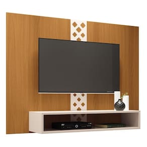 Painel Suspenso Form Cinamomo-off White Para Até 47 - Hb Móveis Cinamomo-off White