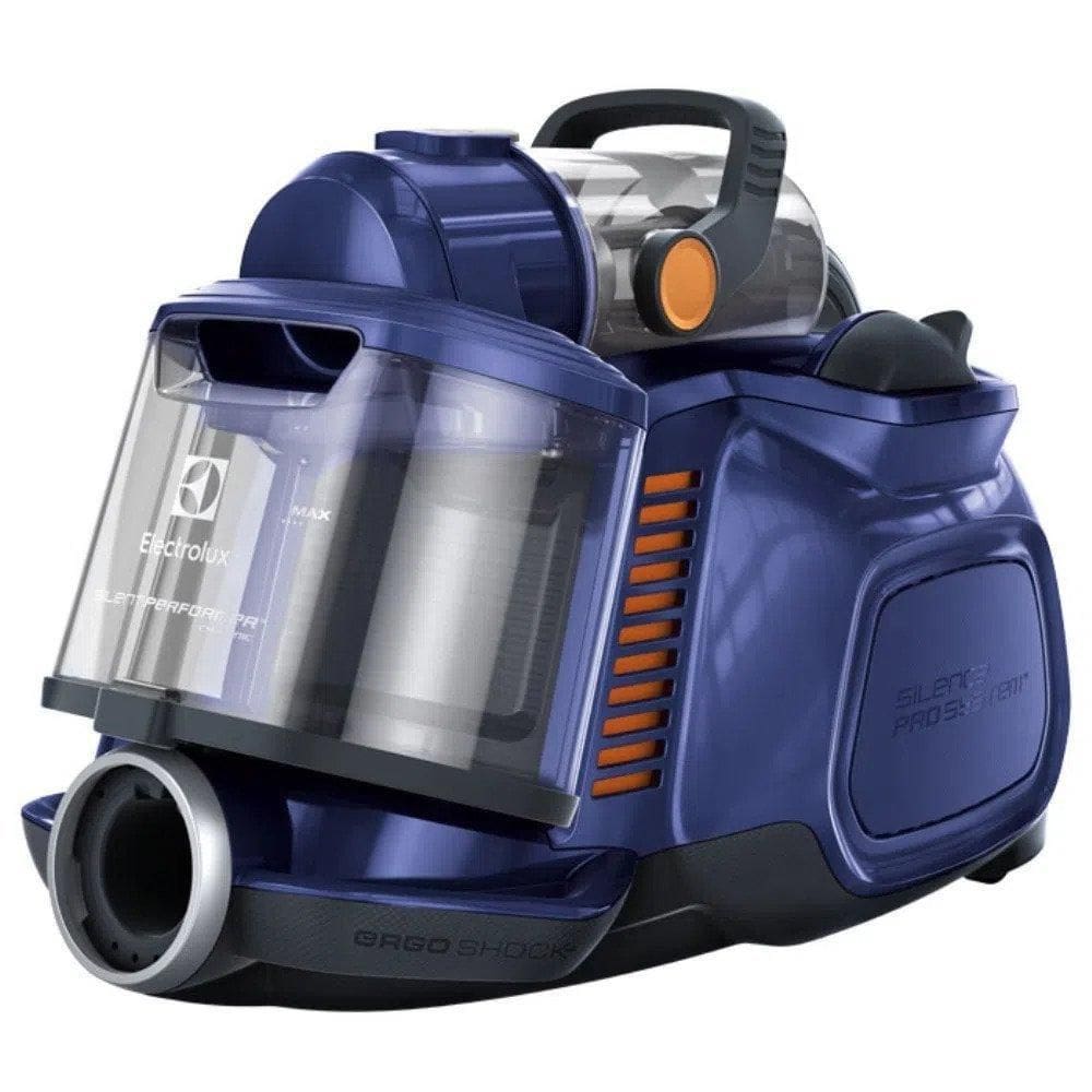 Aspirador De Pó Electrolux Sem Saco Cyclonic Azul 220V