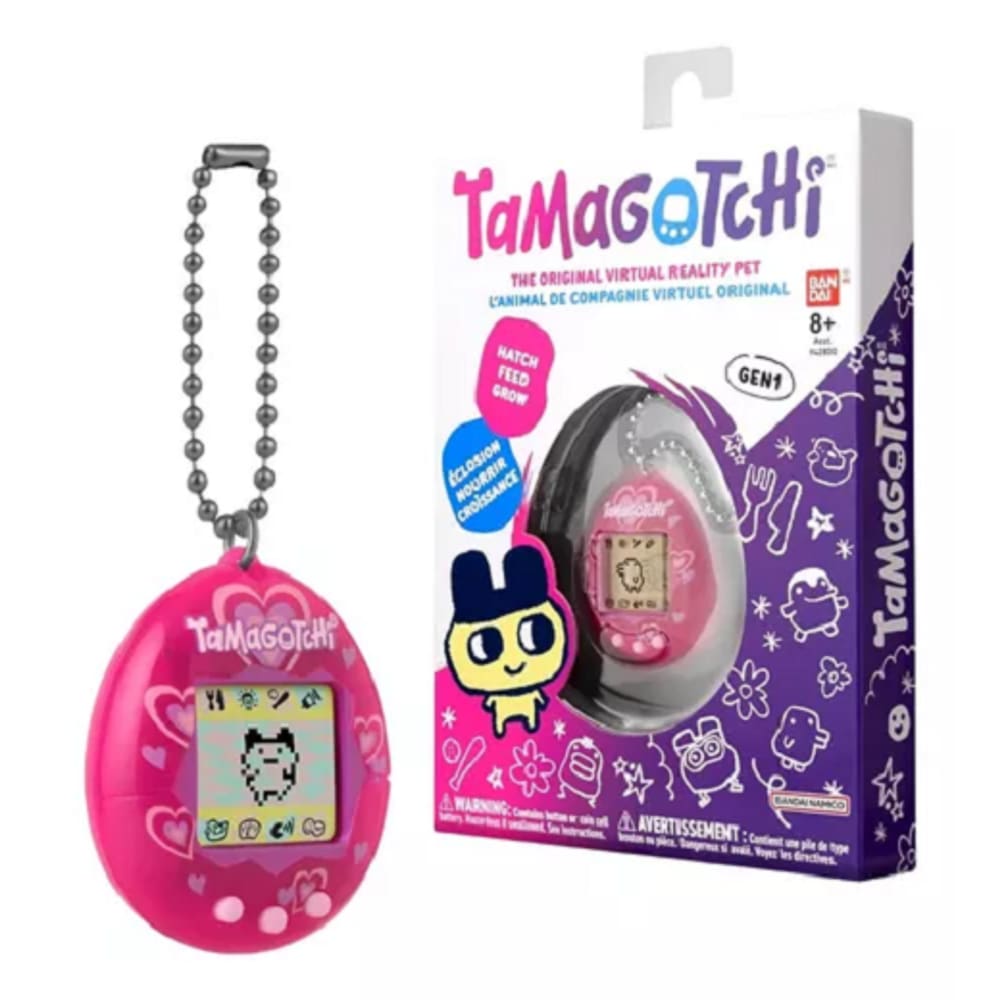 Bichinho Virtual Tamagotchi The Reality Pet - Corações - Fun