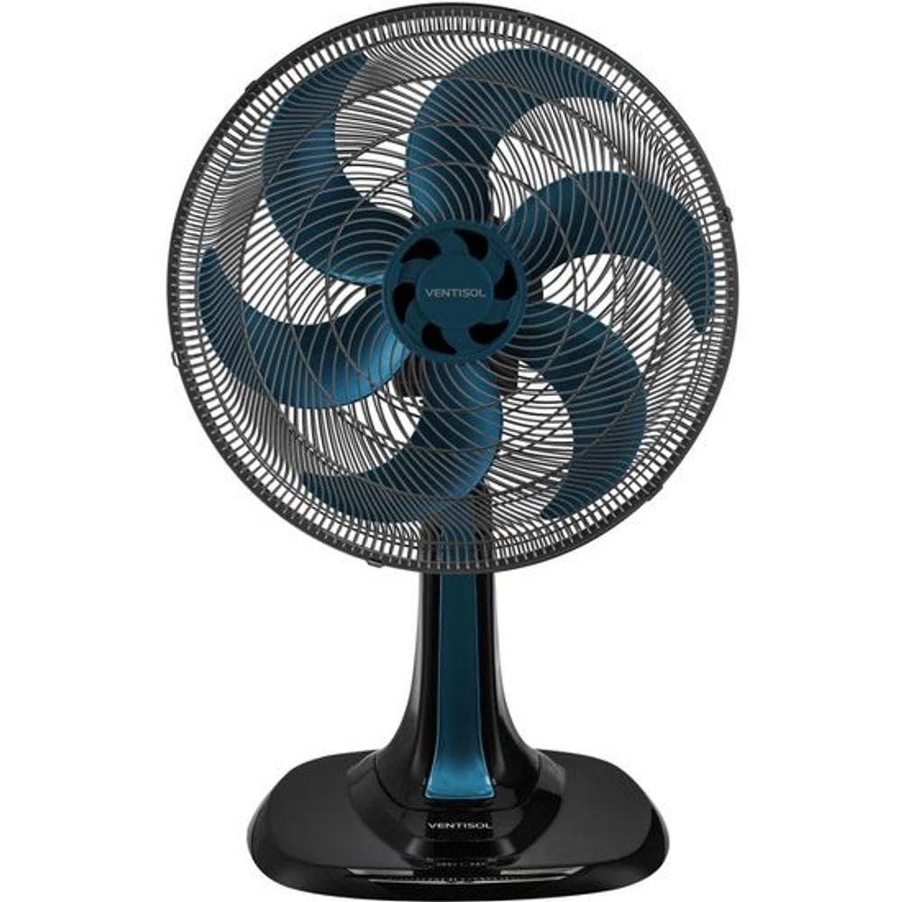 Ventilador De Mesa Ventisol Turbo 6 40cm Azul 220v [f002]
