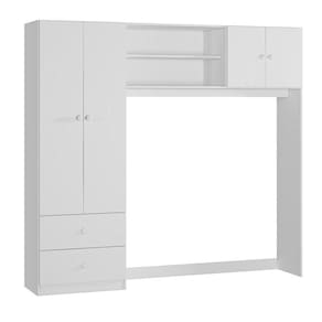 Conjugado Ternura 04 Portas - Branco - Peternella Móveis Branco