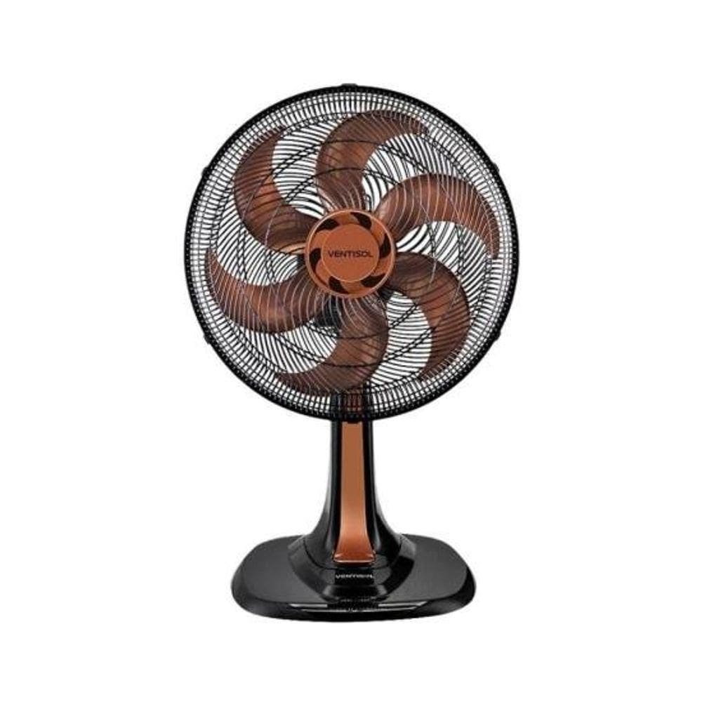 Ventilador De Mesa Ventisol Turbo 6 30cm Bronze 220v [f002]